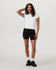 Short Sleeve Seamless Surge Tee White | Vuori onsale