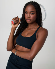 Yosemite Bra Ink Strappy Sports Bra | Vuori shop