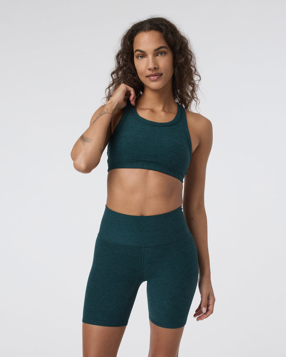 Elevation Racer Bra Moss Heather | Vuori onsale