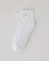 Quarter Crew V1 Sock 2.0 White | Vuori outlet