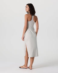 Halo Racerback Dress Ecru Heather | Vuori sale