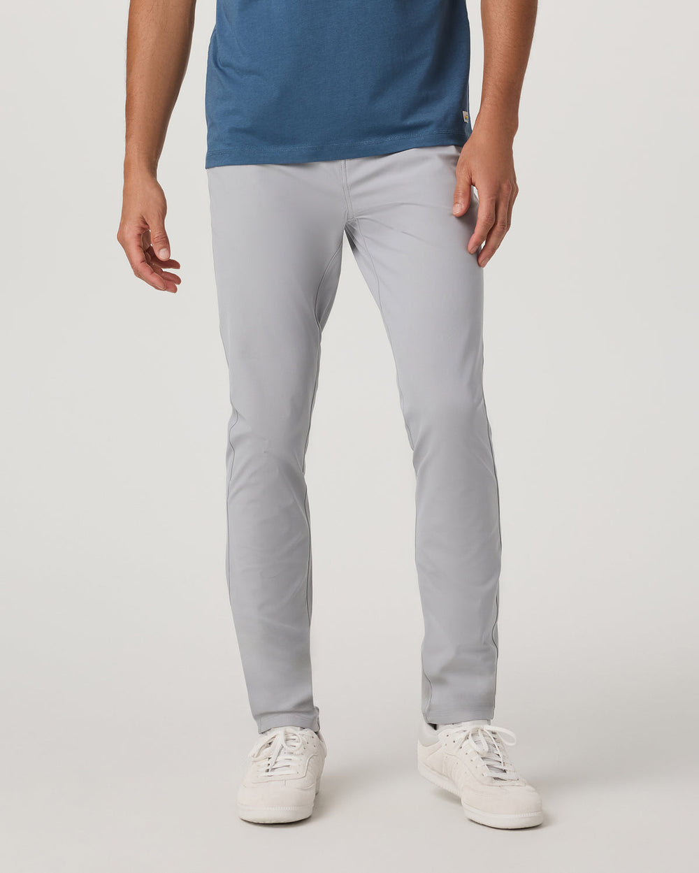 Meta Pant Athletic Slim Fit 30" Sea Fog 5-Pocket Pants | Vuori for sale