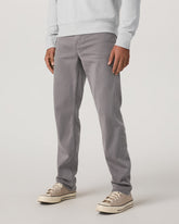 Benton Stretch Twill Pant Classic Fit 30" Cavern Grey Jeans | Vuori shop