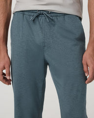 Men's Sunday Performance Track Pant 30" Blue Sea Heather| Vuori | Vuori outlet