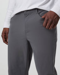 Meta Pant Classic Fit 34" Men's Charcoal 5-Pocket Pants | Vuori shop
