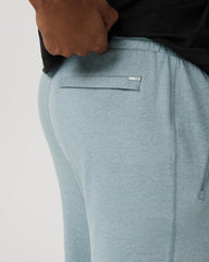 Men's Ponto Performance Jogger 28" Misty Blue Heather | Vuori sale