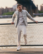 Men's Coronado Sweatpant 28" Salt Heather | Vuori sale