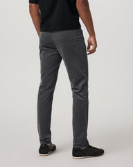 Optimist 5 Pocket Cord Pant Athletic Slim Fit Charcoal | Vuori sale