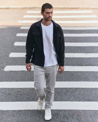 Optimist 5 Pocket Cord Pant Athletic Slim Fit Amethyst Grey | Vuori outlet