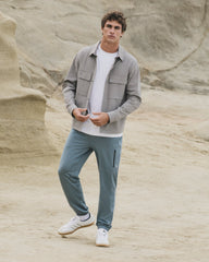 Sunday Performance Sweatpant 28" Men's Smoke Blue Pant | Vuori sale