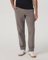 Meta Elastic Waist Pant Classic Fit Smokey Taupe Pants | Vuori onsale