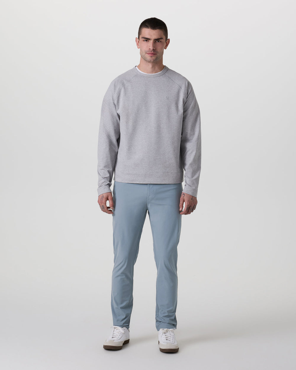 Meta Pant Athletic Slim 34" Dusty Blue | Vuori outlet