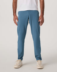 Aim Pant Men's Pool Blue Athletic Slim Fit 32" Inseam | Vuori shop