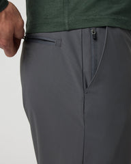 Fleet Chino Pant Athletic Slim 30" Charcoal | Vuori onsale