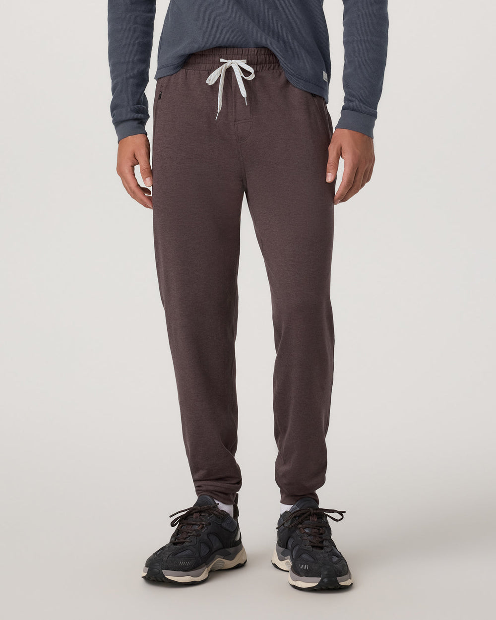 Men's Ponto Performance Jogger Sangria Heather | Vuori shop