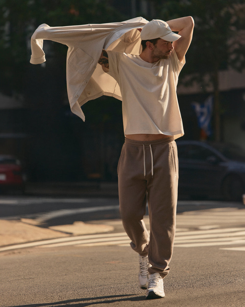 Seaside Sweatpant 30" Men's Smokey Taupe Sweatpant | Vuori outlet