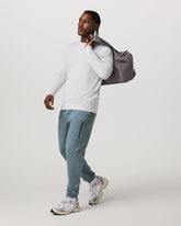 Men's Sunday Performance Sweatpant 30" Smoke Blue | Vuori onsale