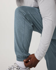Men's Sunday Performance Sweatpant 30" Smoke Blue | Vuori onsale