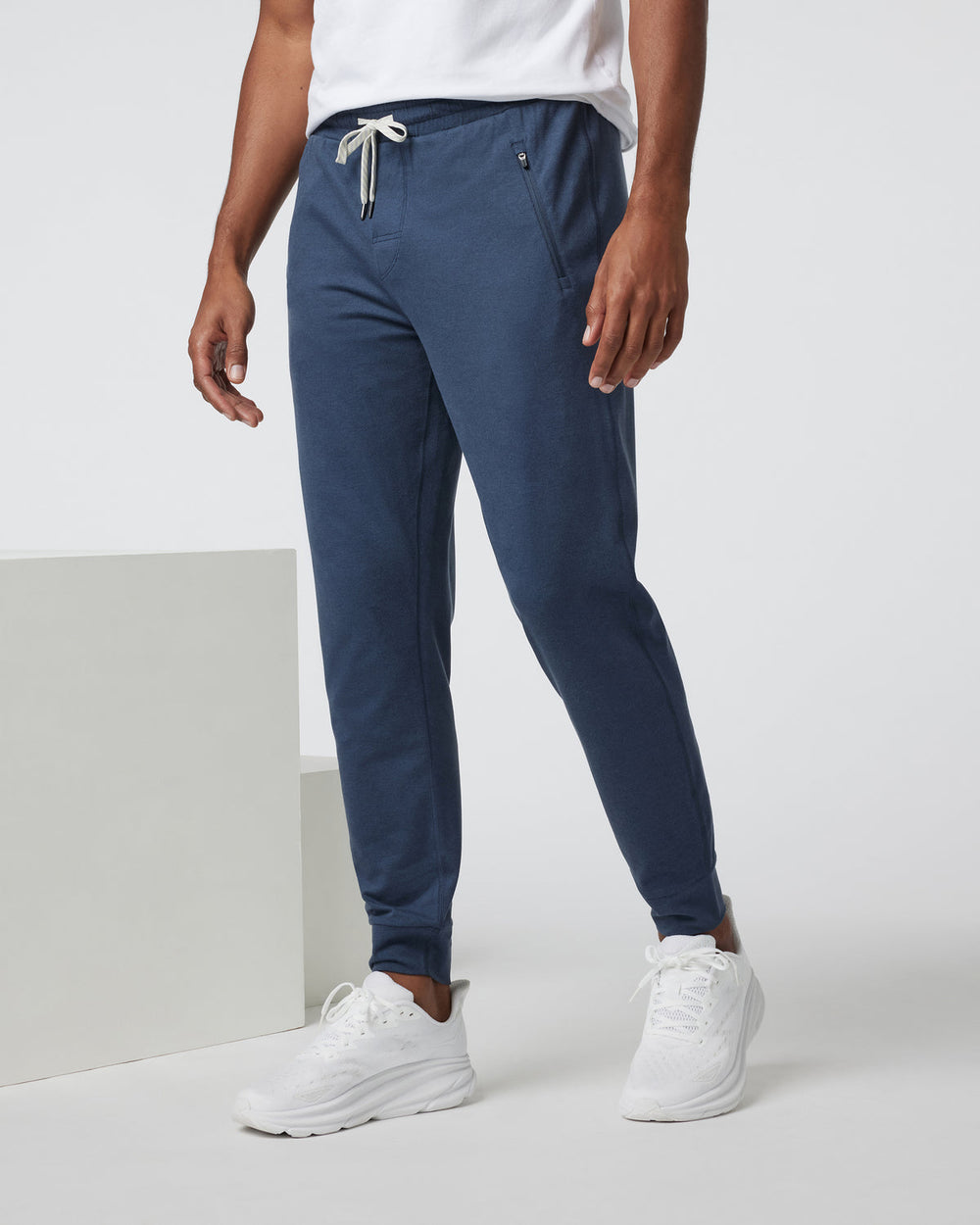 Ponto Performance Jogger Athletic Slim Fit 30" Azure Heather | Vuori discount