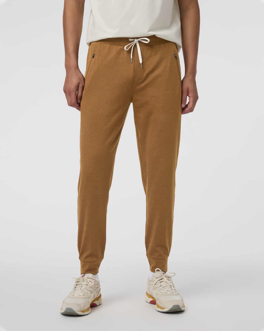 Ponto Performance Jogger Caramel Heather | Vuori for sale