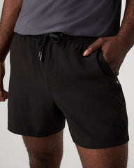 Kore Short Lined 5" Black Tonal Athletic Shorts | Vuori for sale