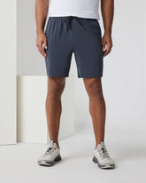 Elevate Kore Short Lined 7" Men's Navy Performance Shorts | Vuori shop