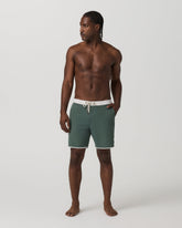 Men's Cruise Boardshort 7" Agate Green Linen Texture | Vuori discount