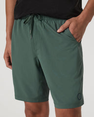 Kore Short Unlined 9" Men's Agate Green Tonal Shorts | Vuori onsale