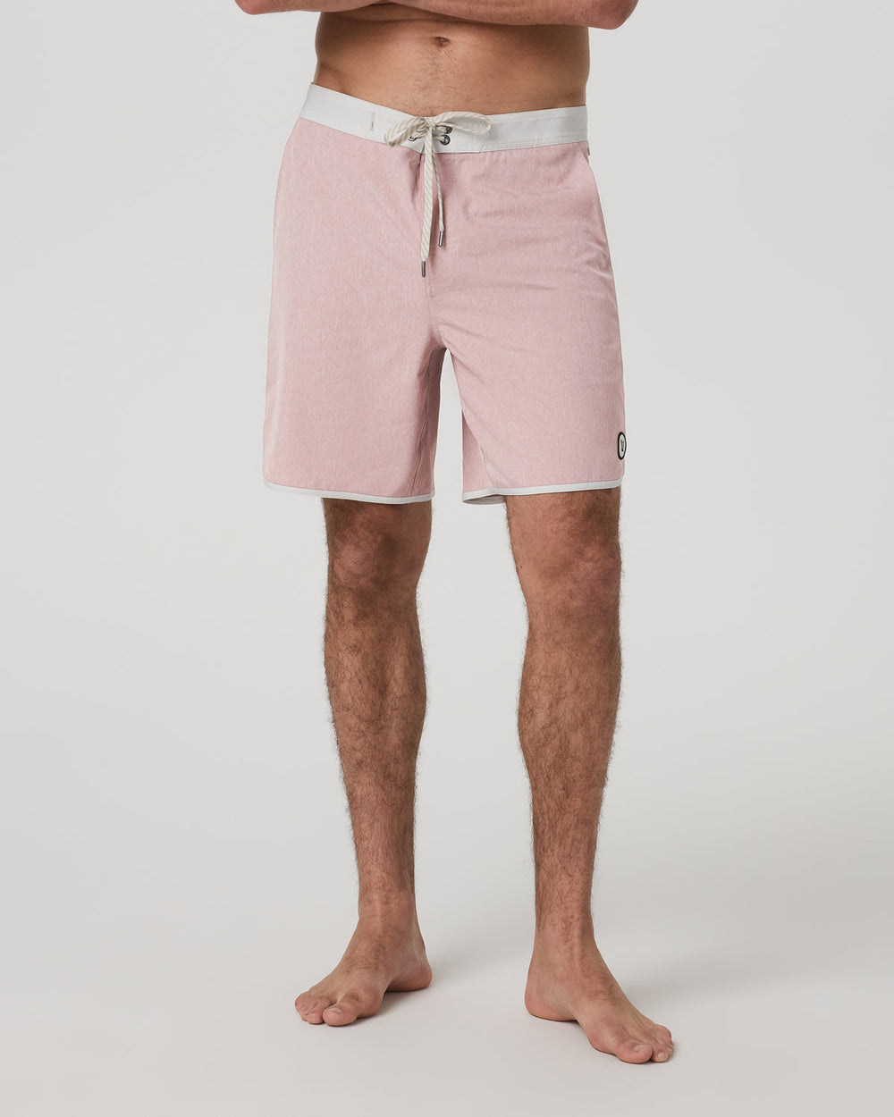 Cruise Boardshort 7" Men's Mauve Linen Texture Shorts | Vuori sale