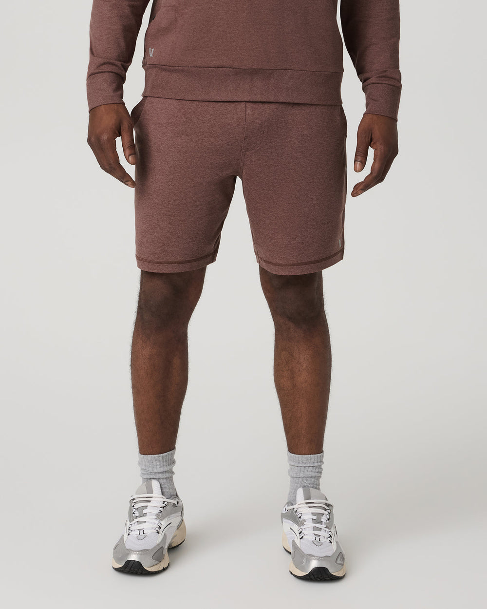 Ponto Performance Short 7" Men's Sable Heather Shorts | Vuori for sale