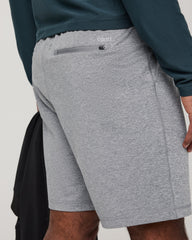 Sunday Performance Short 8.5" Grey Heather | Vuori outlet
