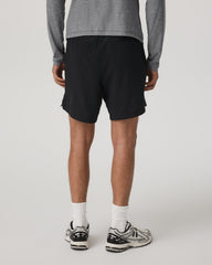 HardKore Short Lined 7" Men's Black Performance Shorts | Vuori sale