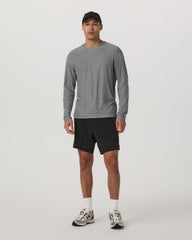HardKore Short Lined 7" Men's Black Performance Shorts | Vuori sale