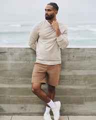 Meta Short 8" Men's Pecan Classic Chino Shorts | Vuori sale