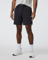 Grafton Short Unlined Classic Fit 7" Black | Vuori onsale