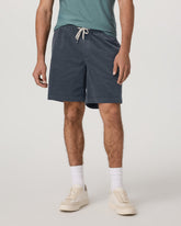 Optimist Elastic Waist Short 8" Men's Charcoal Shorts | Vuori outlet