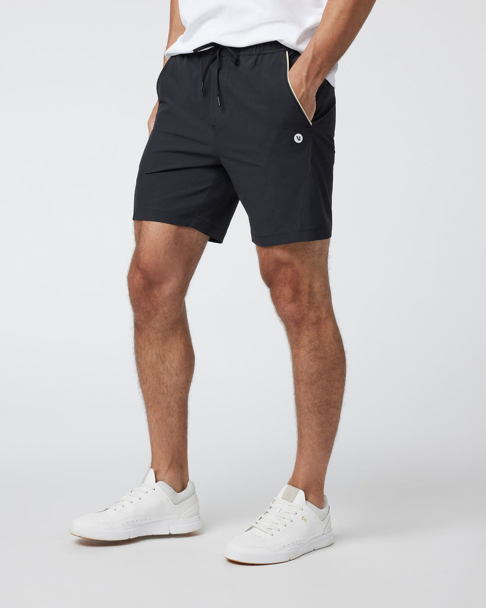 Crosscourt Short Men's Black Tennis Shorts | Vuori online