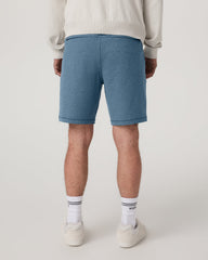 Coronado Short 8" Men's Pool Blue Heather Lounge Short | Vuori shop