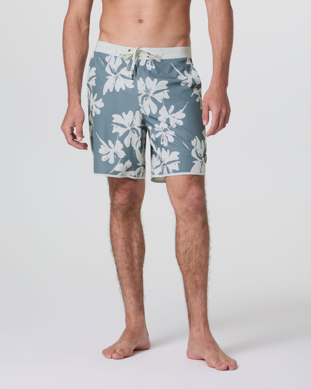 Cruise Boardshort Dusty Blue Plumeria | Vuori onsale