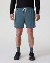 Trail Short 2.0 Pacific/Heather Grey Running Shorts | Vuori for sale