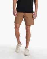 Meta Short Camel Brown Relaxed Fit Chino Shorts | Vuori outlet