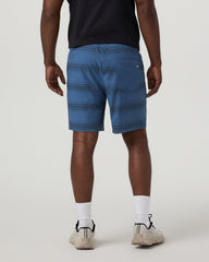 Kore Short Lined 7" Sea Gradient Stripe Athletic Shorts | Vuori discount