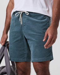 Optimist Short Men's Light Deep Sea Corduroy Shorts | Vuori shop