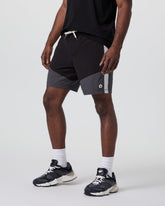 Kore Short X1 Lined Classic Fit 7" Black/Dark Pewter/Salt | Vuori onsale