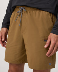 Grafton Short Unlined 7" Men's Rum Training Shorts | Vuori sale
