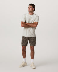 Banks Session Short Unlined 7" Root Earth Linen Texture | Vuori onsale