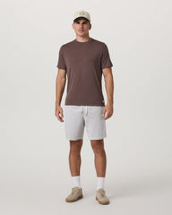 Optimist Elastic Waist Short 8" Men's Amethyst Grey Short | Vuori online