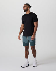 Kore Short X1 Lined Classic Fit 7" Light Deep Sea/Deep Sea/Salt | Vuori outlet