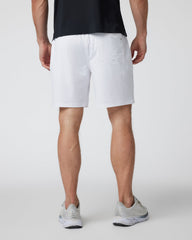 Kore Short Lined 7" Men's White Athletic Shorts | Vuori shop