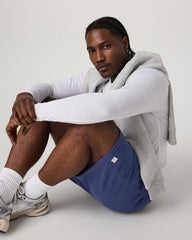Seaside Short 8" Men's French Blue Lounge Shorts | Vuori shop